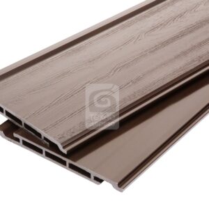 Фасадная панель 3D дерево AISTONE 160*17*3000мм из МПК, за м.пог