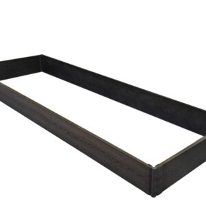 Грядка Eco AIWood из ДПК 3*1 м (пластиковые шарниры)
