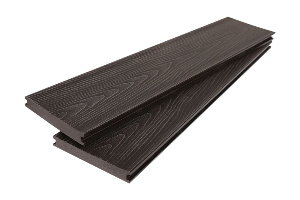 Полнотелая доска ДПК AIWOODek 18*140*3000мм брашированная, за м.пог
