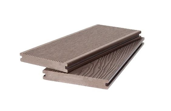 Террасная доска двухсторонняя МАССИВ VELVET BRUSHING+3D WOOD BRUSHING 20х140х2900 мм, за м.пог