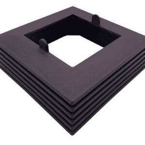 Юбка для столба ДПК ограждения Holzhof 120х250x250мм, за шт