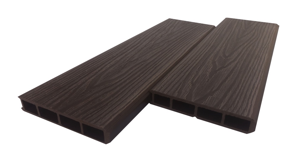 Заборная доска AIWOODek 150х25мм шип/паз (текстура 3D+3D), м.пог