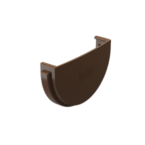 Заглушка желоба Стандарт (Standard) Светло-коричневый, (RAL 8017)