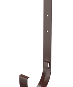 Кронштейн жёлоба металлический Стандарт (Standard) Тёмно-коричневый, (RAL 8019)